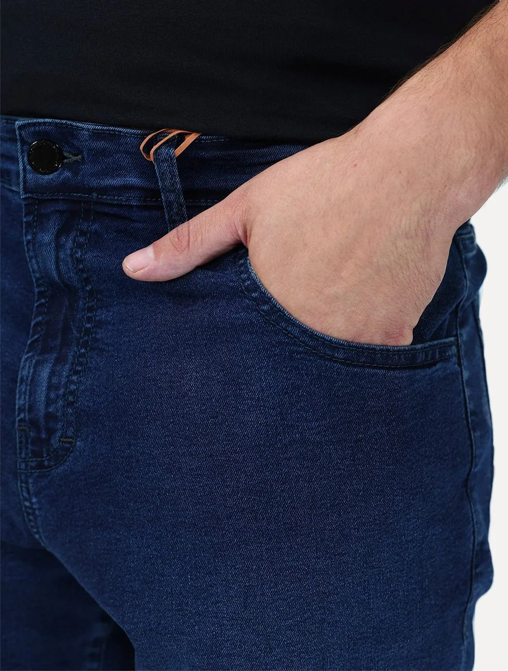 Bermuda John John Jeans Masculina Regular Chelsea Azul Escuro