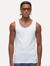 Regata Osklen Masculina Slim Rib Branca