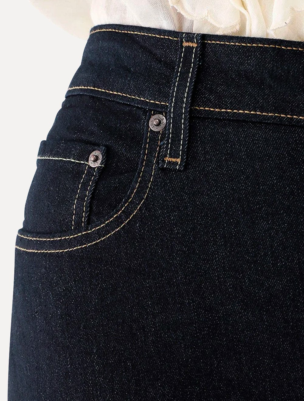 Calça Levis Jeans Feminina 725 High Rise Bootcut Azul Escuro