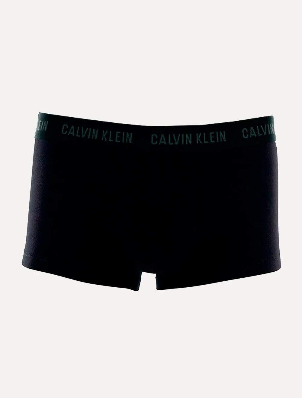 Cueca Calvin Klein Masculina Low Rise Trunk Future Archive Preta 1UN