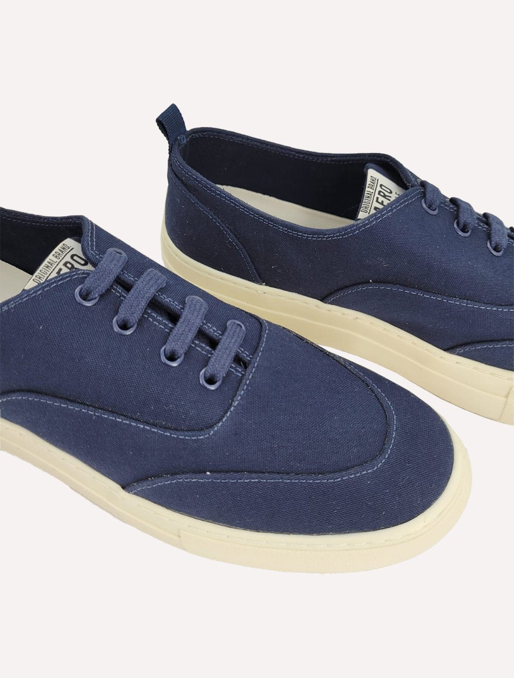 Tênis Aeropostale Masculino Casual Lona Baixo A87 Bordado Azul Marinho