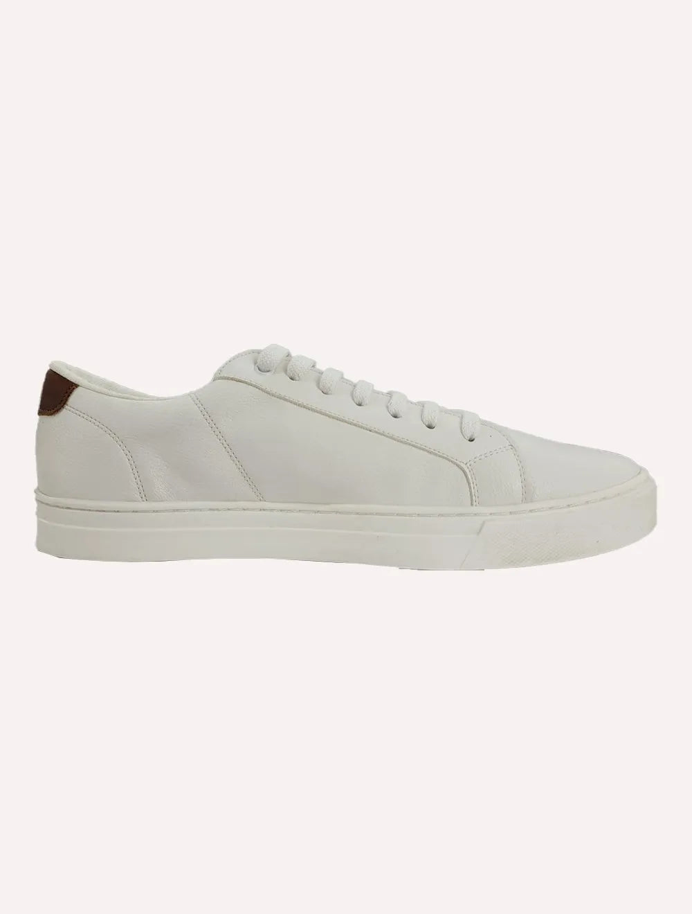 Tênis Aeropostale Masculino Casual Couro Aero A87 Marrom/Branco