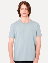 Camiseta John John Masculina Slim Fit Cotton Azul Claro