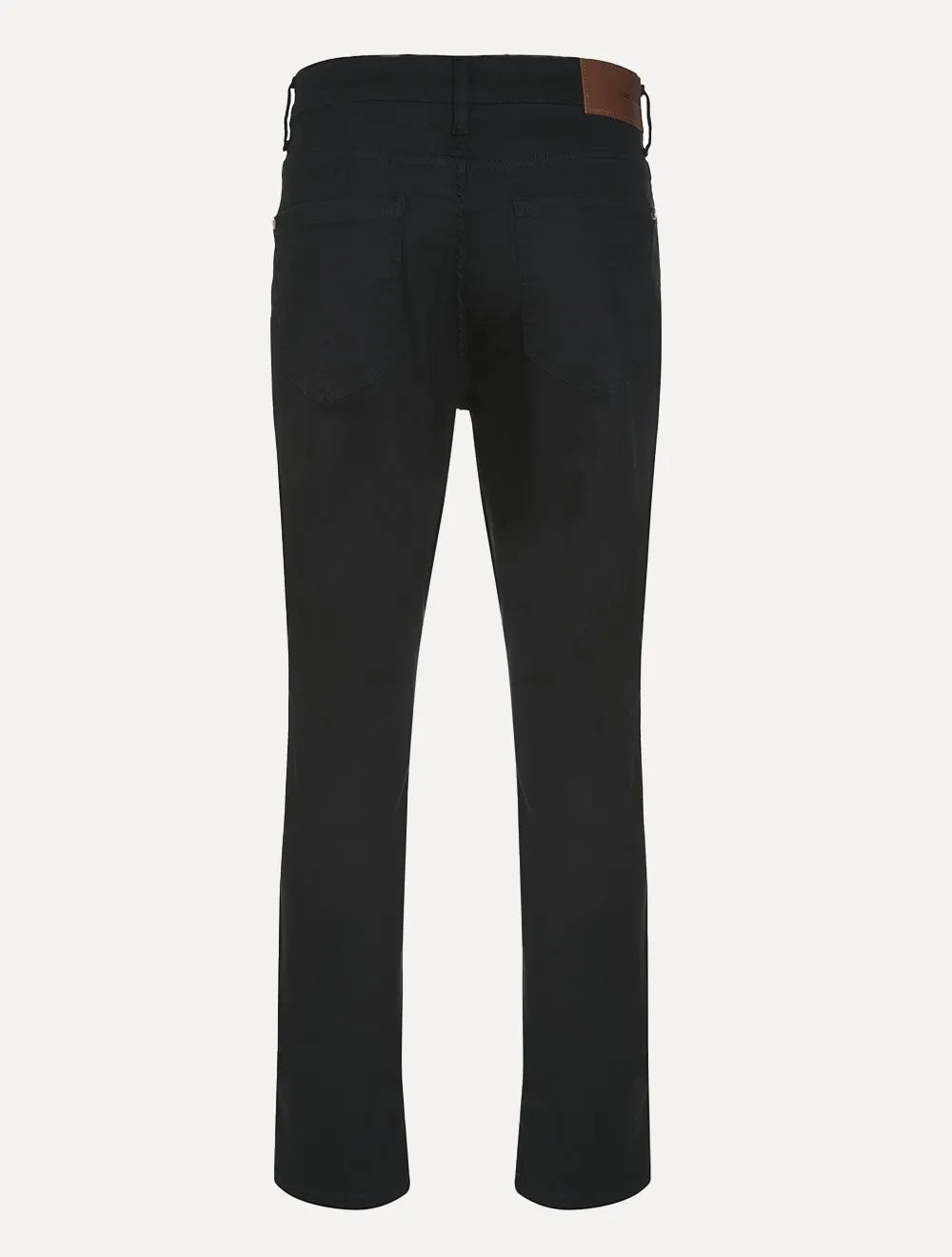 Calça Dudalina Jeans Masculina Slim Acetinada Preta