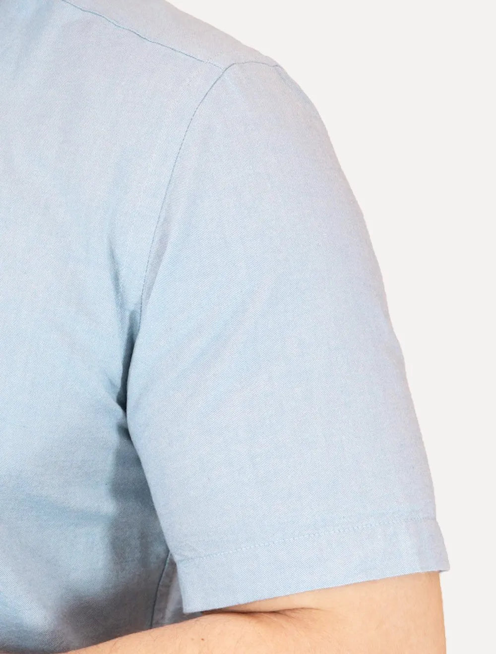 Camisa Aramis Masculina Regular Slim Linho Azul Clara