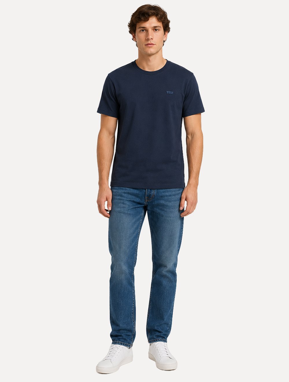 Camiseta Levis Masculina Classic Tonal SS Original HM Azul Marinho