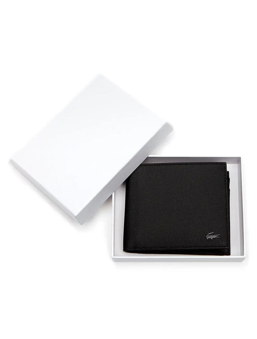 Carteira Lacoste Masculina Classic Petit Piquet Preta