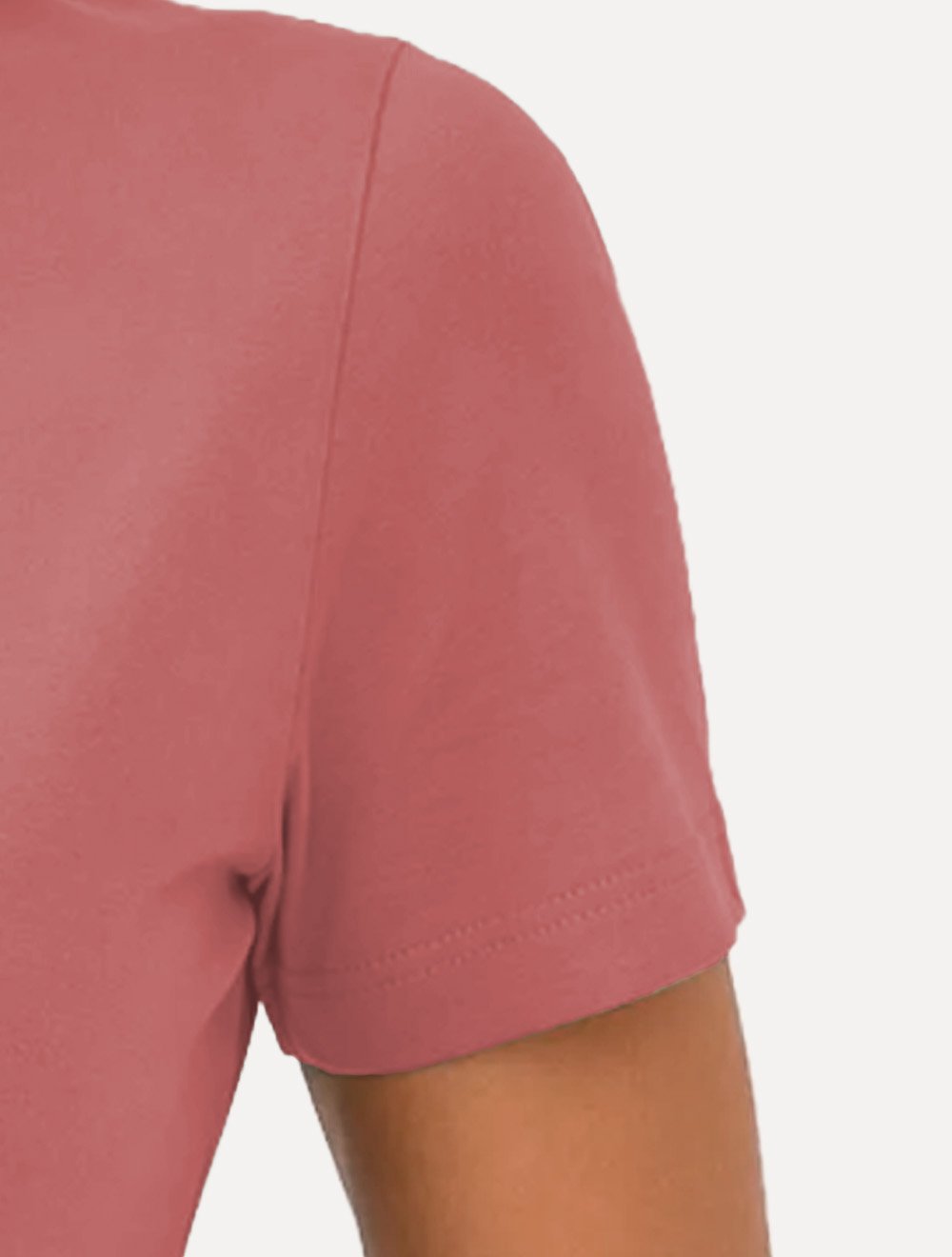 Camiseta Guess Feminina Patch Small Logo Rosa