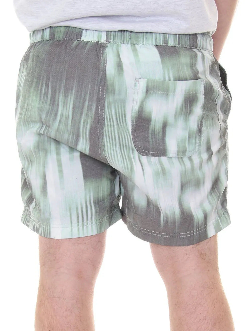 Short Calvin Klein Jeans Masculino Color Shadows Verde Militar