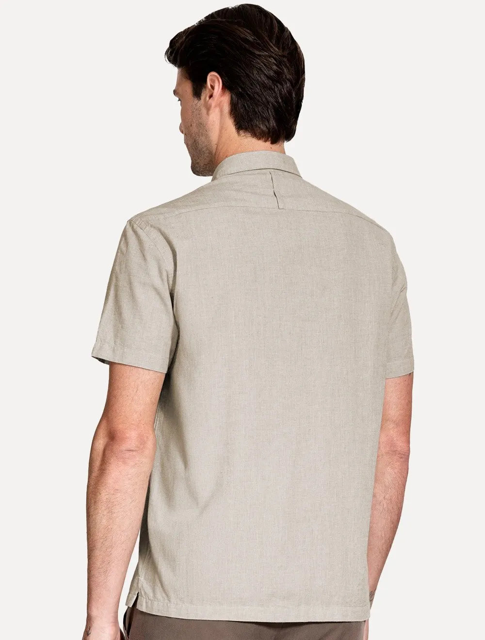 Camisa Aramis Masculina Regular Loop Flame Altino Areia