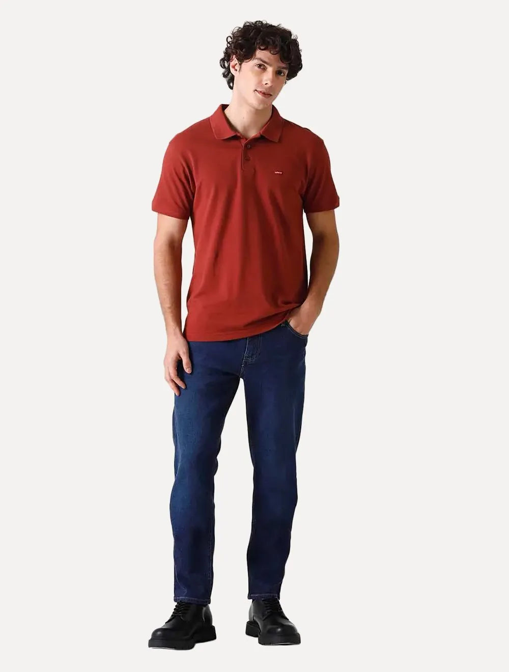 Calça Levis Jeans Masculina 511 Slim Stretch Dark Blue Escura