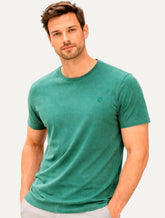 Camiseta Individual Comfort Pima Soft Touch Verde Escuro