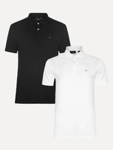 Kit Polo Aramis Masculina | Basic Piquet Branca/Preta