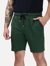 Bermuda King & Joe Masculina Moletom Comfort Logo Verde Militar
