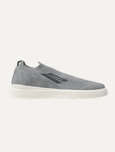 Tênis Aramis Masculino Slip On Journey K-nit Tan Cinza