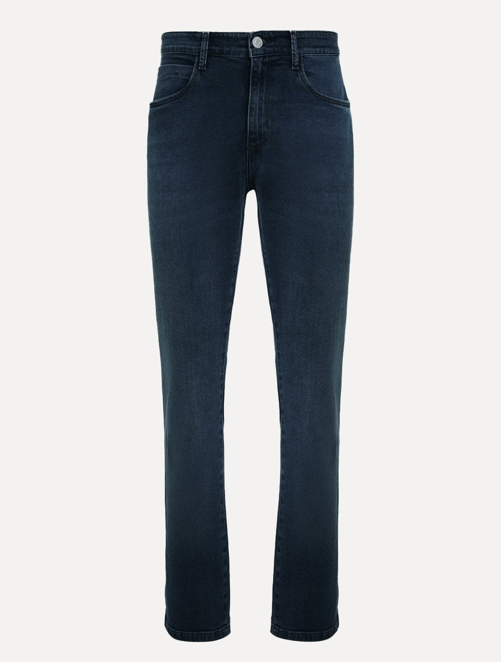 Calça Dudalina Jeans Masculina Right Vintage Azul Médio