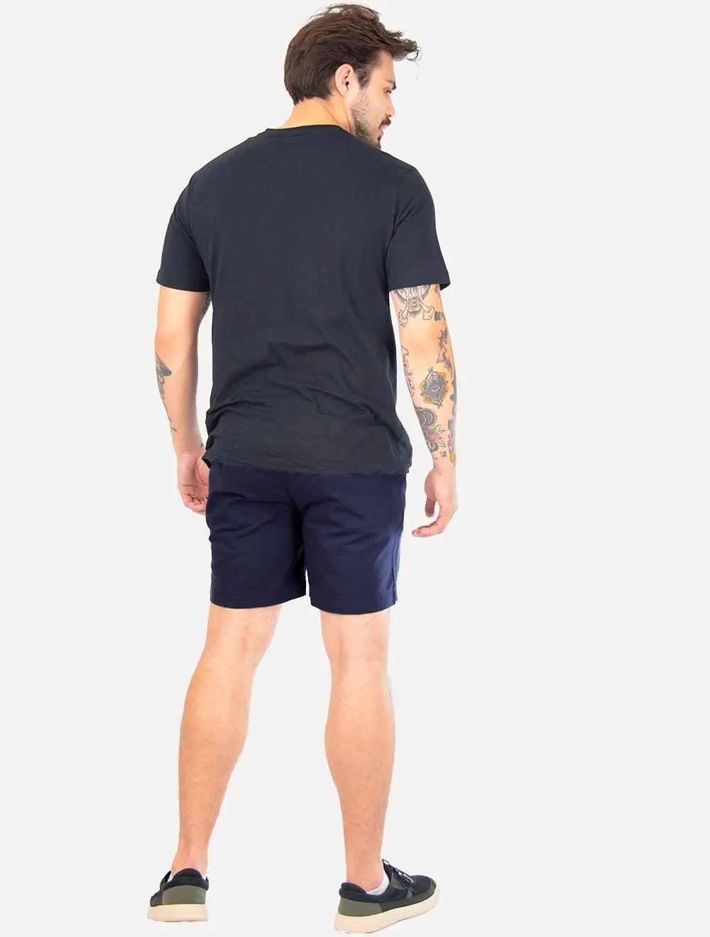 Bermuda John John Masculina Cotton Azul Marinho