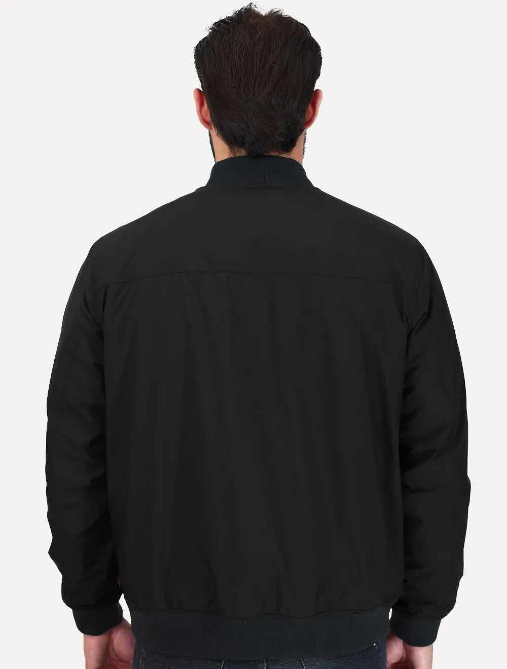 Jaqueta Levis Masculina Corta Vento Bomber Jacket Preta