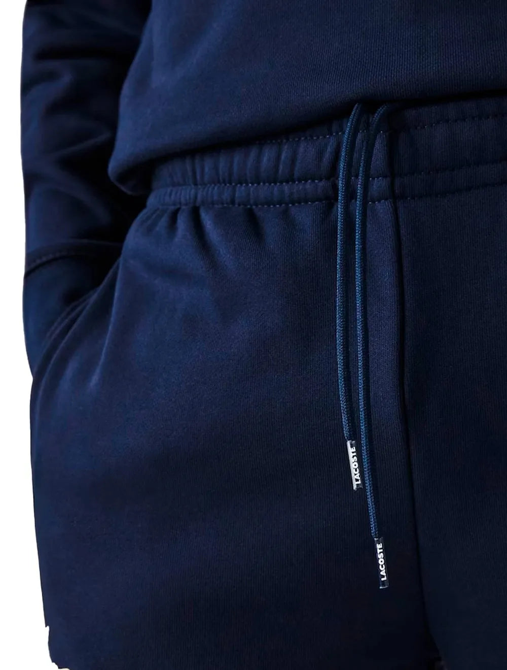 Calça Lacoste Moletom Masculina Croco Logo 1927 Azul Marinho