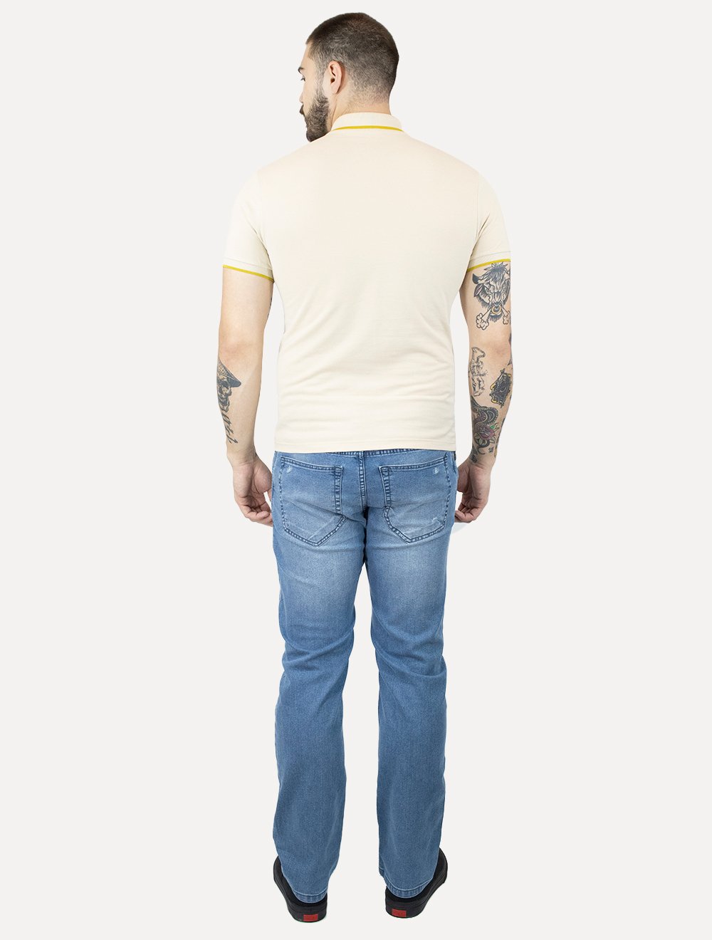 Calça John John Masculina Comfort Slim Davos Azul Claro