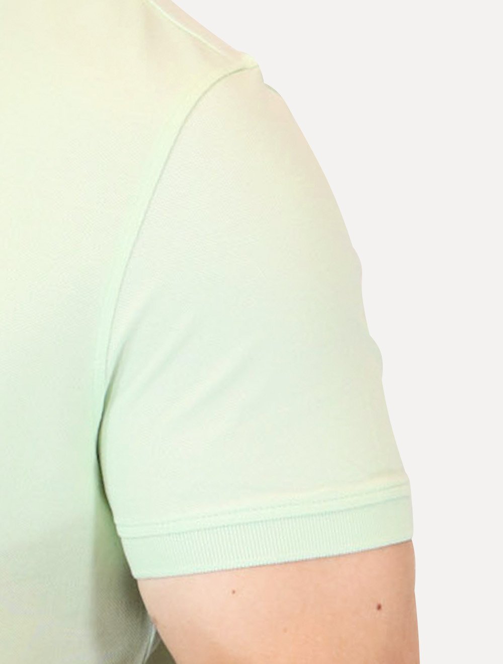 Polo Tommy Hilfiger Masculina Regular Piquet 1985 Opal Verde Claro