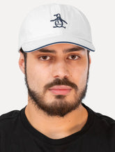 Boné Original Penguin Masculino Tradicional Bordado Branco