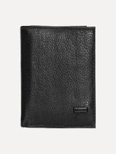 Carteira Aramis Masculina Couro Slim Floater Vertical Preto