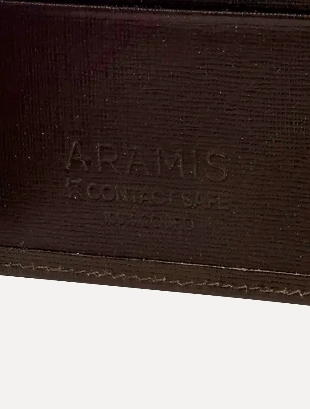 Carteira Aramis Masculina Couro Floater Horizontal Marrom Café