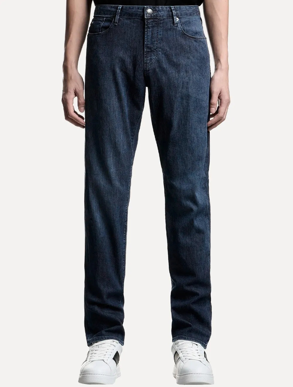 Calça Jeans Emporio Armani Masculina J06 Slim Fit Azul Médio