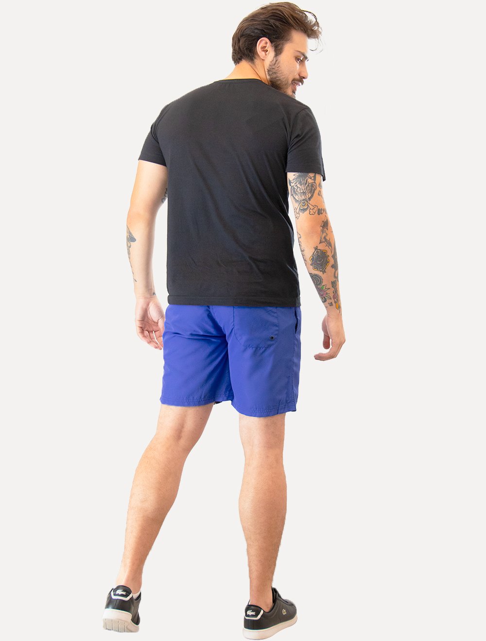 Short Original Penguin Masculino D'Água Basic Patch Azul Cobalto