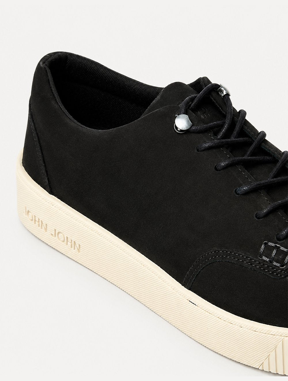 Tênis John John Masculino Couro Jayden Black