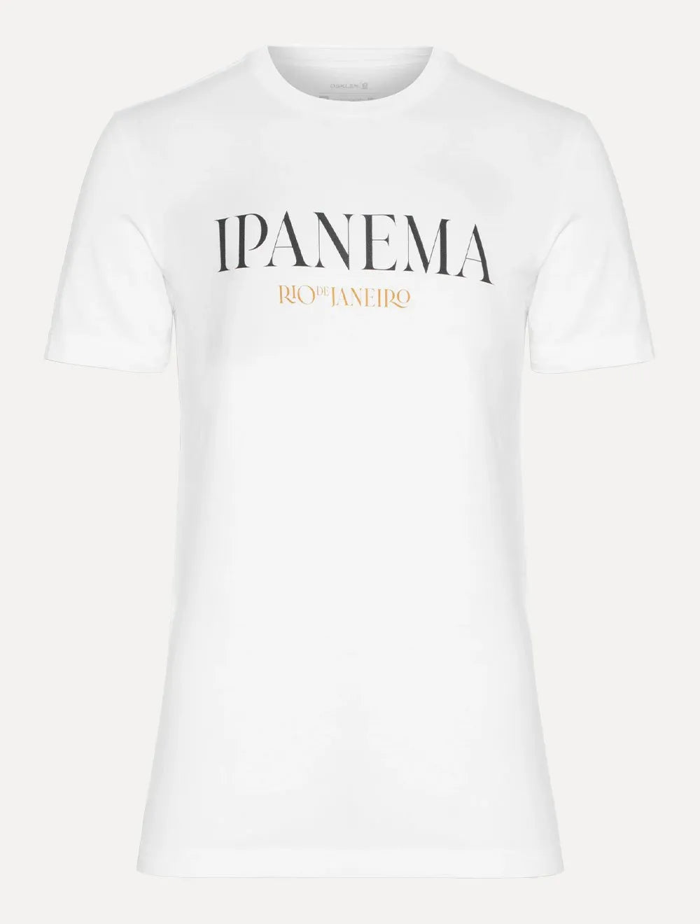 Camiseta Osklen Masculina Regular Vintage Ipanema Serif Branca