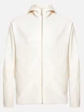 Blusa Osklen Masculina Hoodie Soft Fuzz Off-White