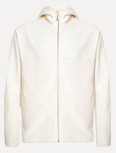 Blusa Osklen Masculina Hoodie Soft Fuzz Off-White
