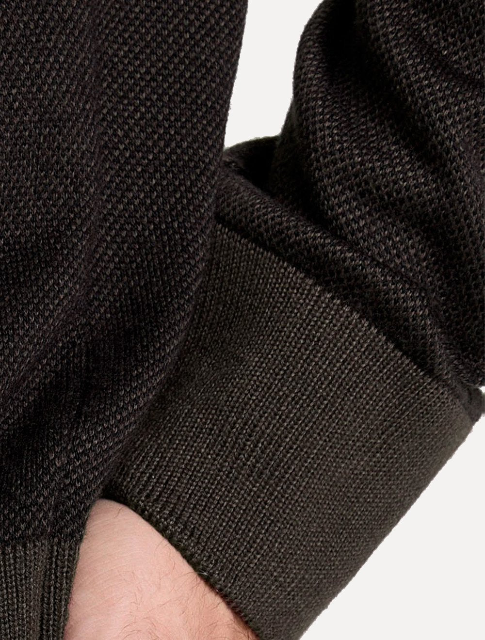 Suéter John John Masculino Regular Fit Tricot Smooth Marrom Médio
