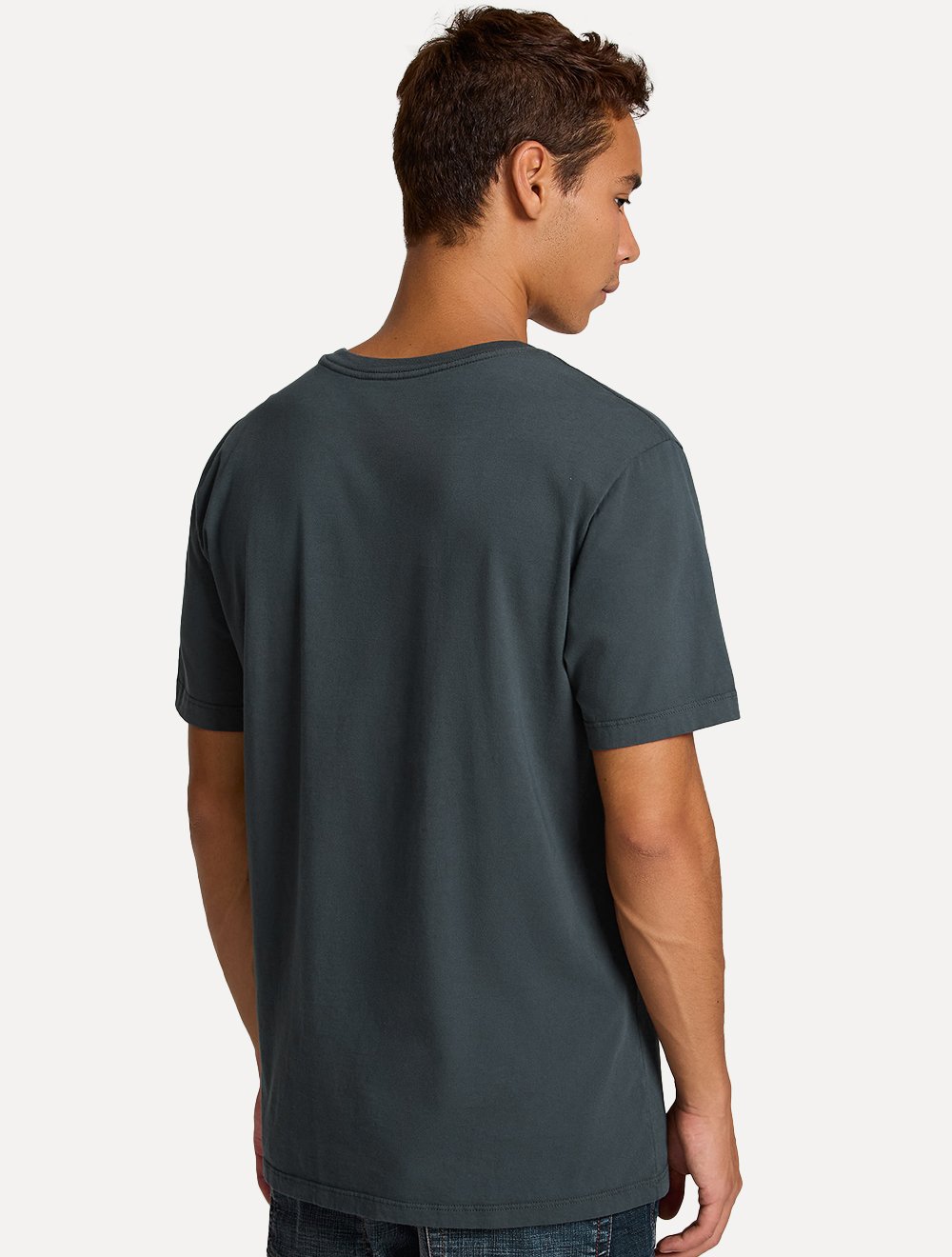 Camiseta John John Masculina Regular Fit Old West Grafit Cinza Escuro