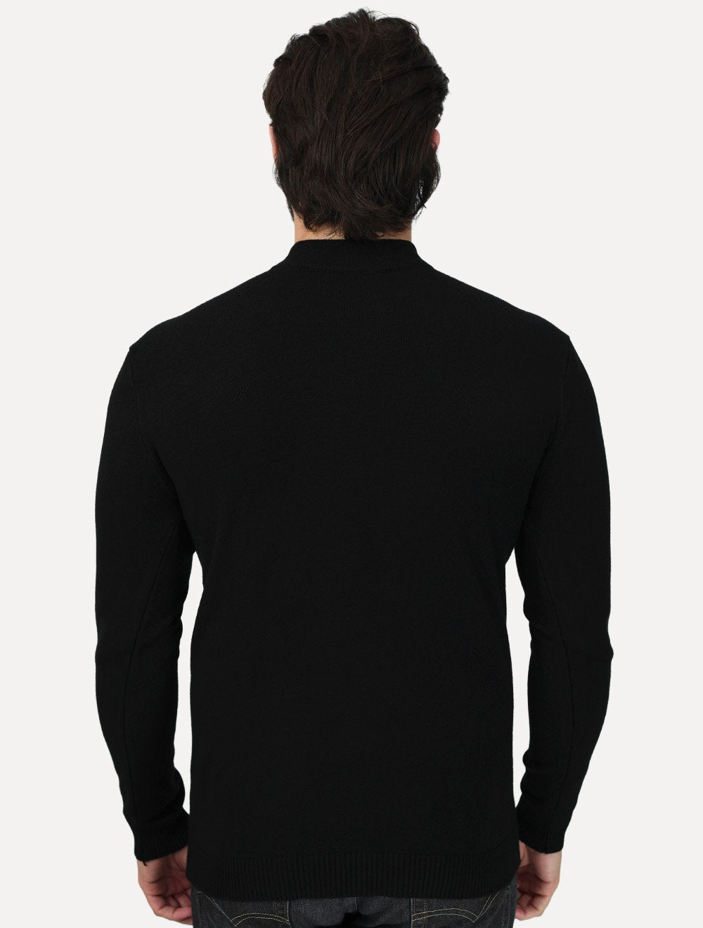 Suéter Dixen Masculino Tricot Basic Crewneck Preto