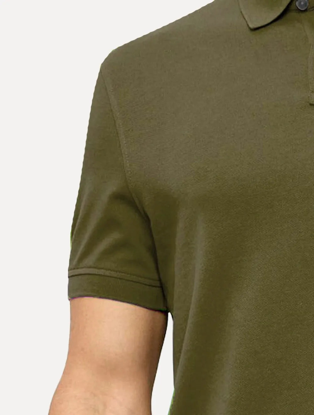 Polo Tommy Hilfiger Masculina Regular Piquet 1985 Verde Folha