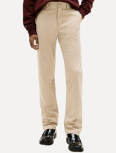 Calça Tommy Hilfiger Masculina Straight Fit Denton Essential Cáqui