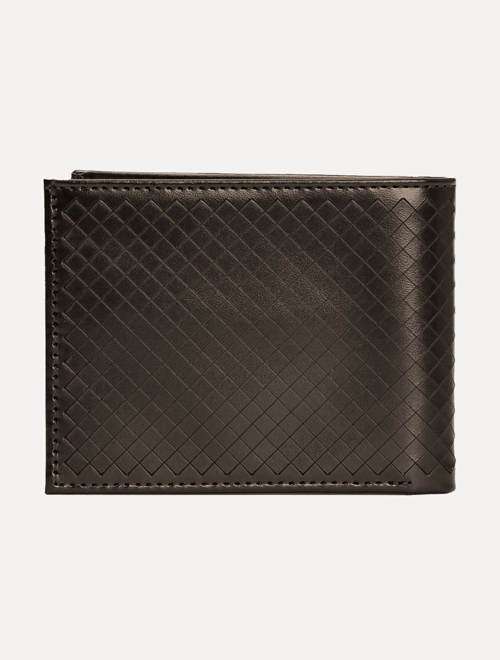 Carteira Aramis Masculina Couro Losango Marrom Escuro