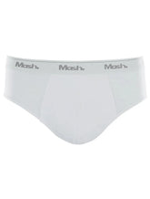 Cueca Mash Slip Cotton Basic Branca