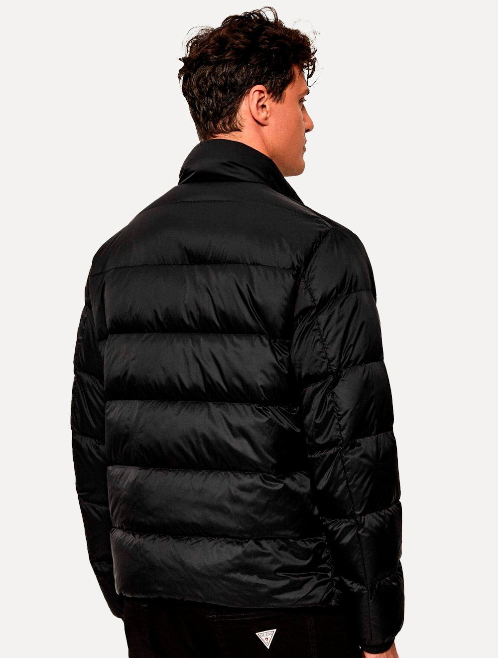 Jaqueta Armani Exchange Masculina Down Nylon Preta