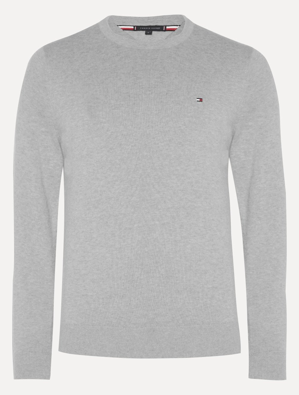 Suéter Tommy Hilfiger Masculino Signature Crewneck Cinza