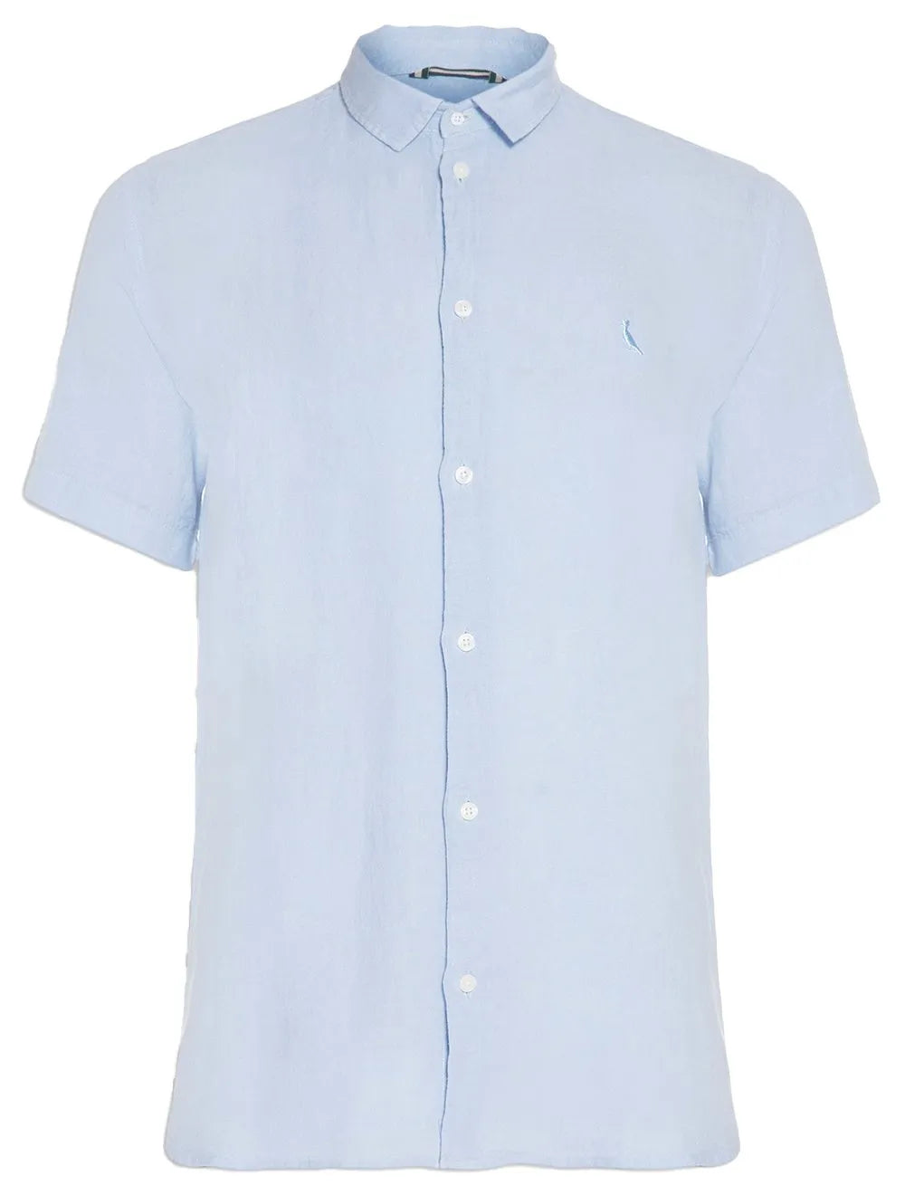 Camisa Reserva Masculina Manga Curta Nova Paraty Azul Médio