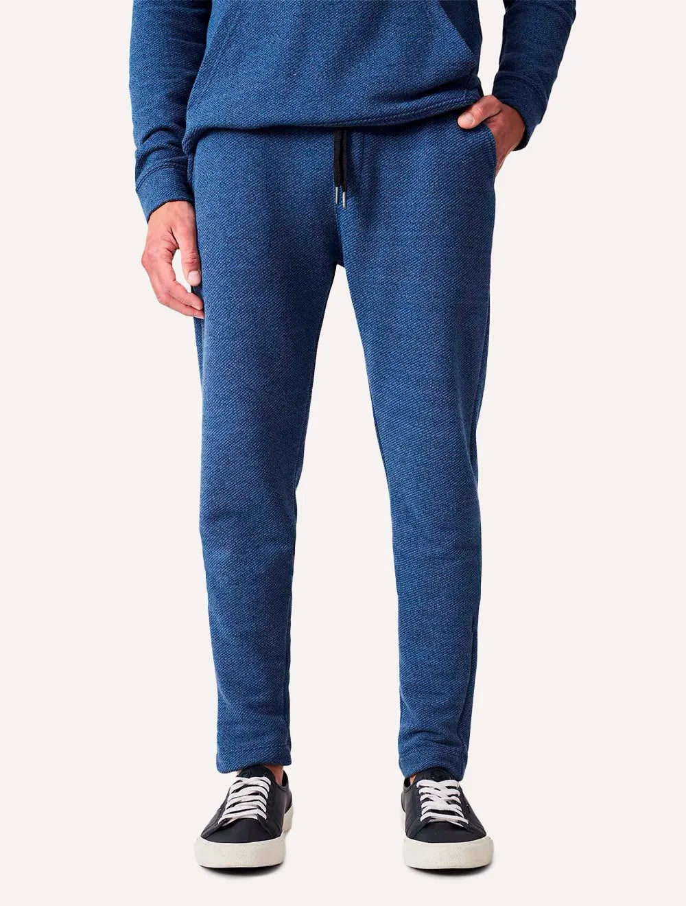 Calça Reserva Masculina Moletinho Carbono Azul Mescla