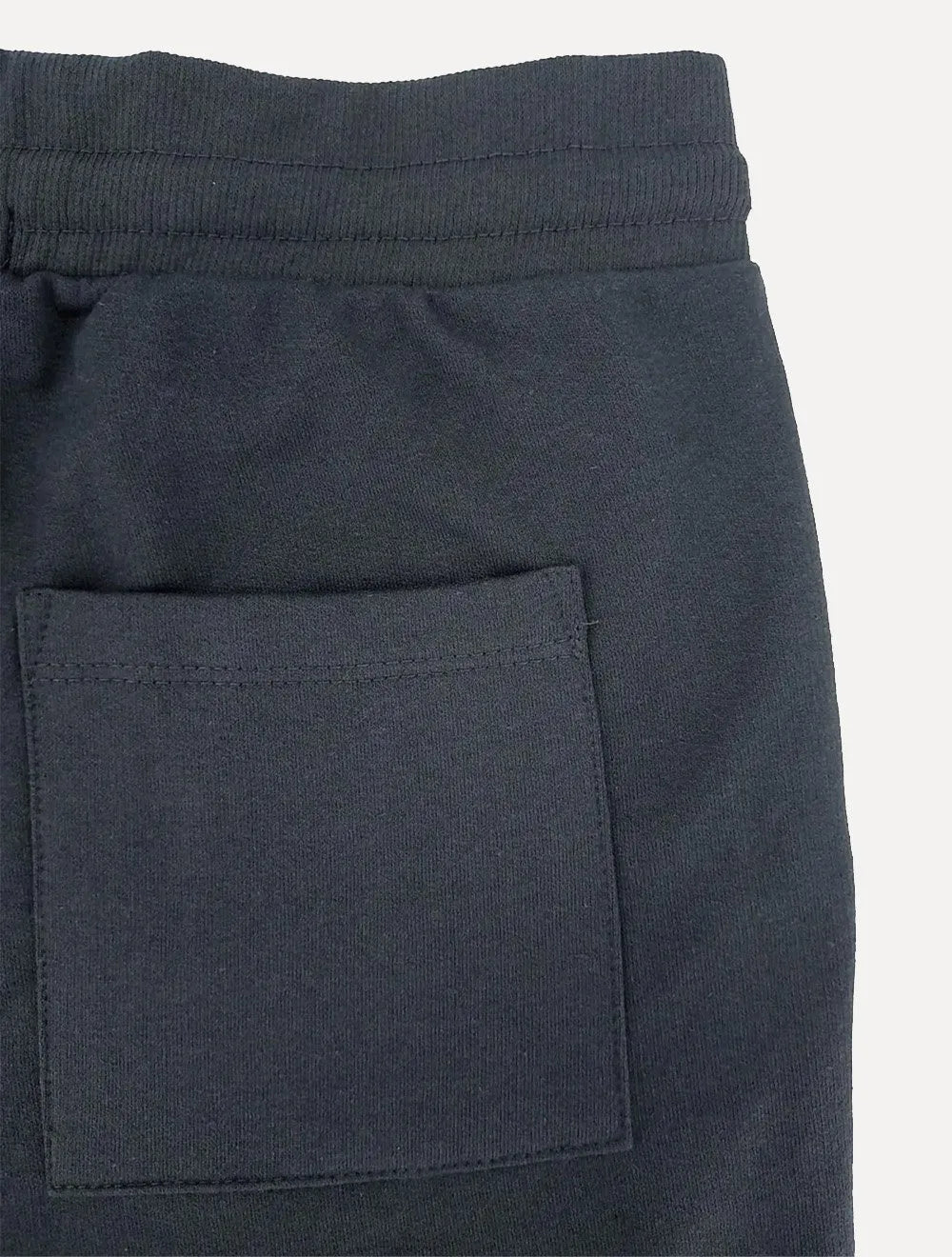 Bermuda Calvin Klein Jeans Moletom Masculina RE Issue Azul Marinho