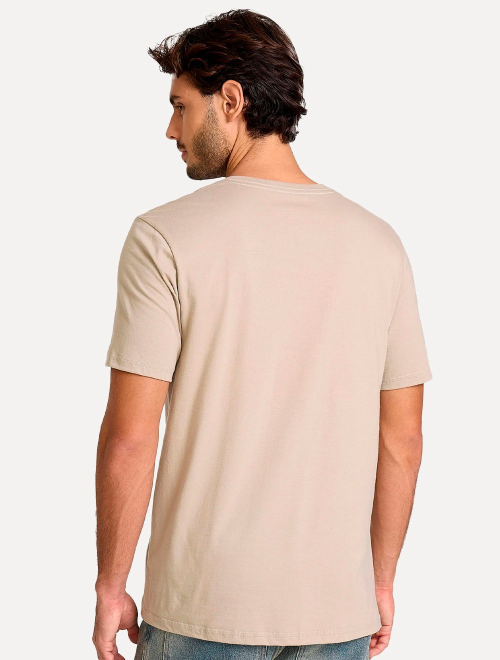 Camiseta John John Masculina Regular Fit Fall Caqui