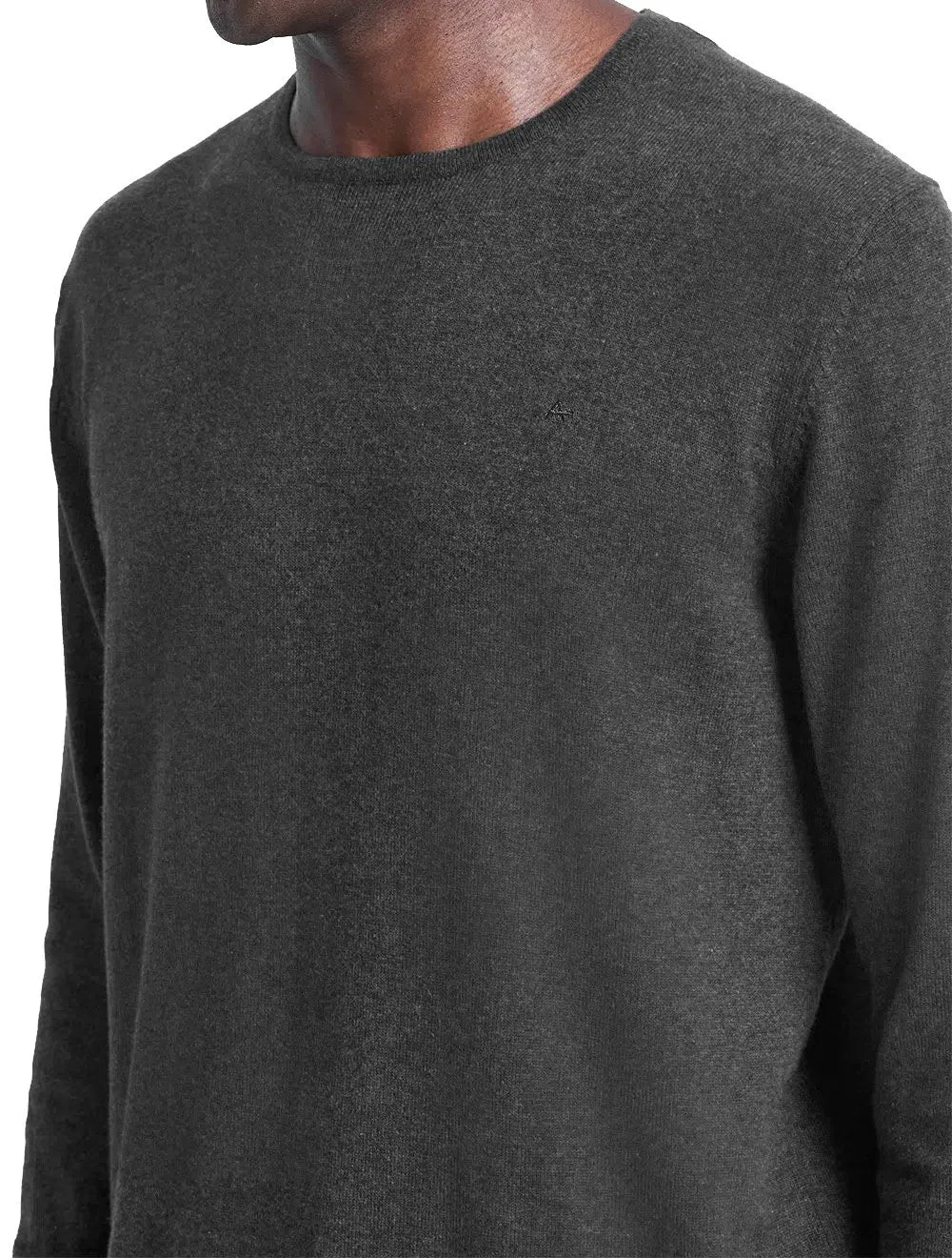 Suéter Aramis Masculino Tricot Crewneck Grafite Mescla