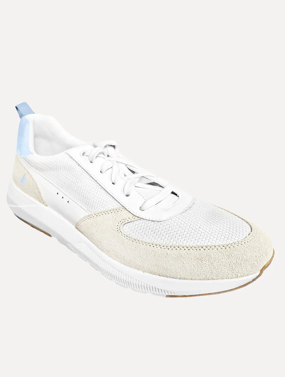 Tênis Nautica Masculino Free Fall Azul Claro/Branco