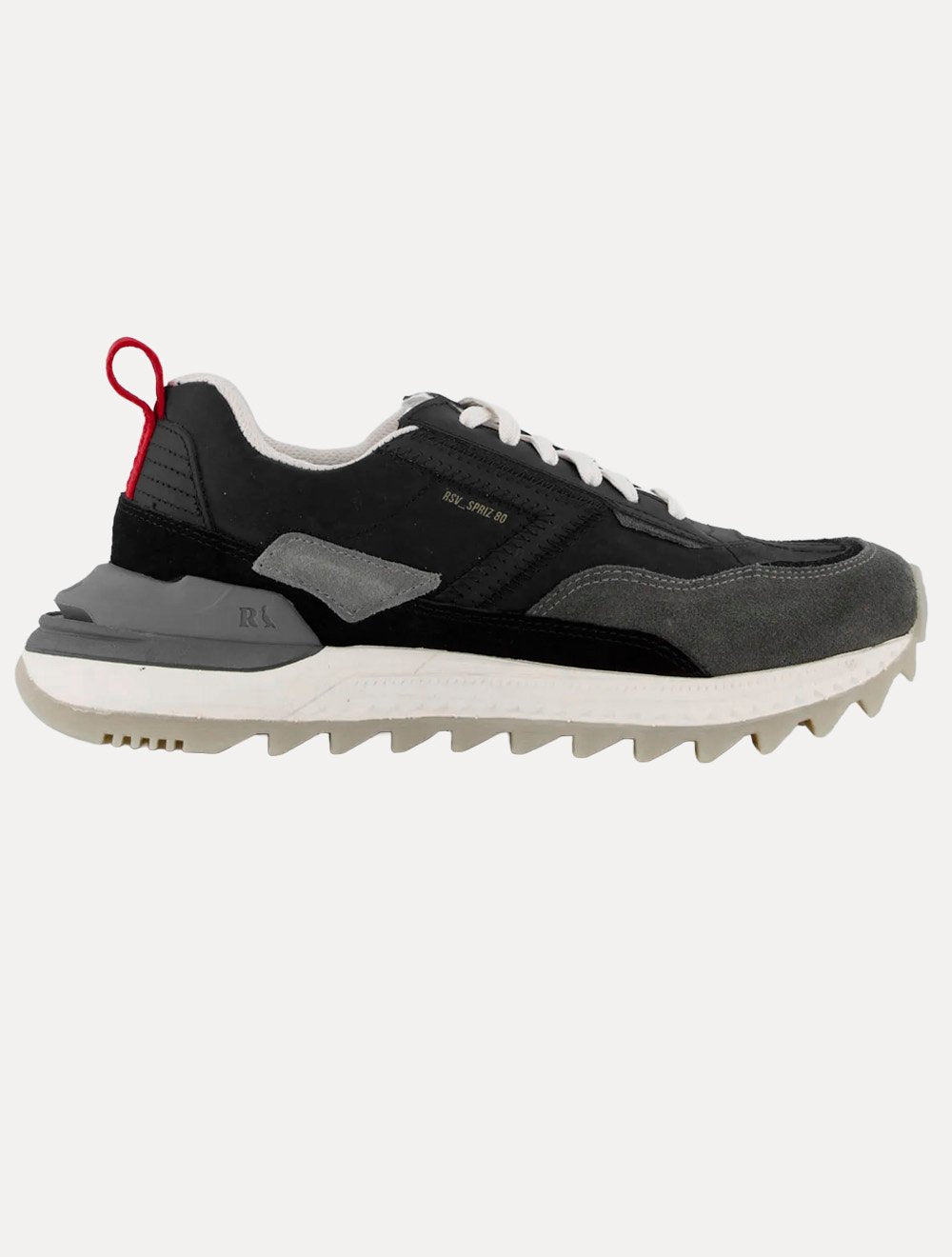 Tênis Reserva Masculino Spriz 80' Cinza Escuro/Preto/Cáqui